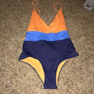 Tavik color block swimsuit